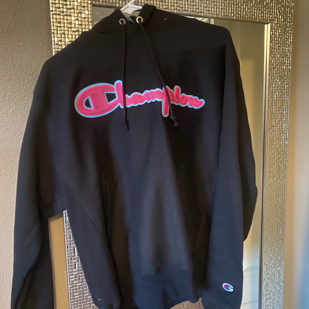 oversized Champion hoodie worn once no flaws